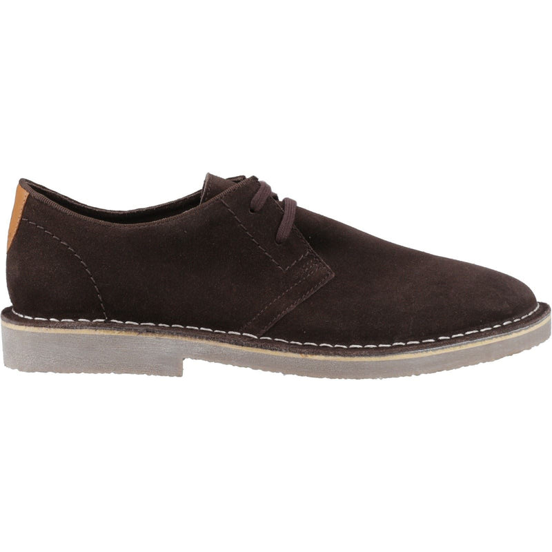 Hush Puppies Scout Suede Men's Chocolate Lace-Up Shoes