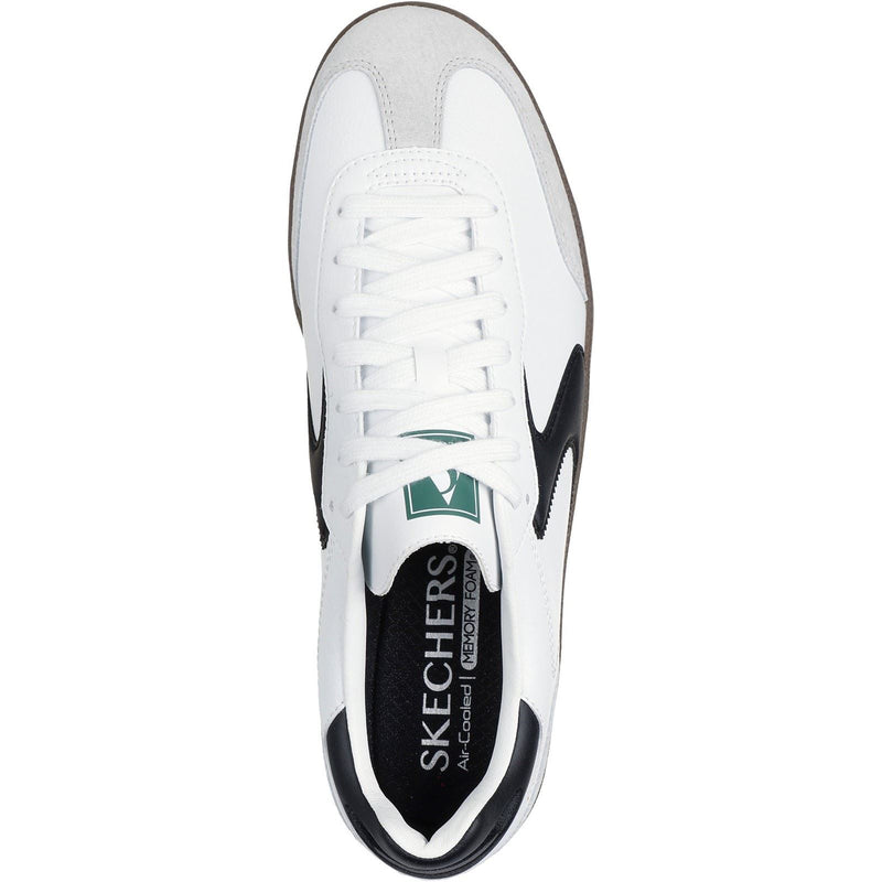 Skechers Hotshot Pyke Synthetic Men's White/Black Trainers