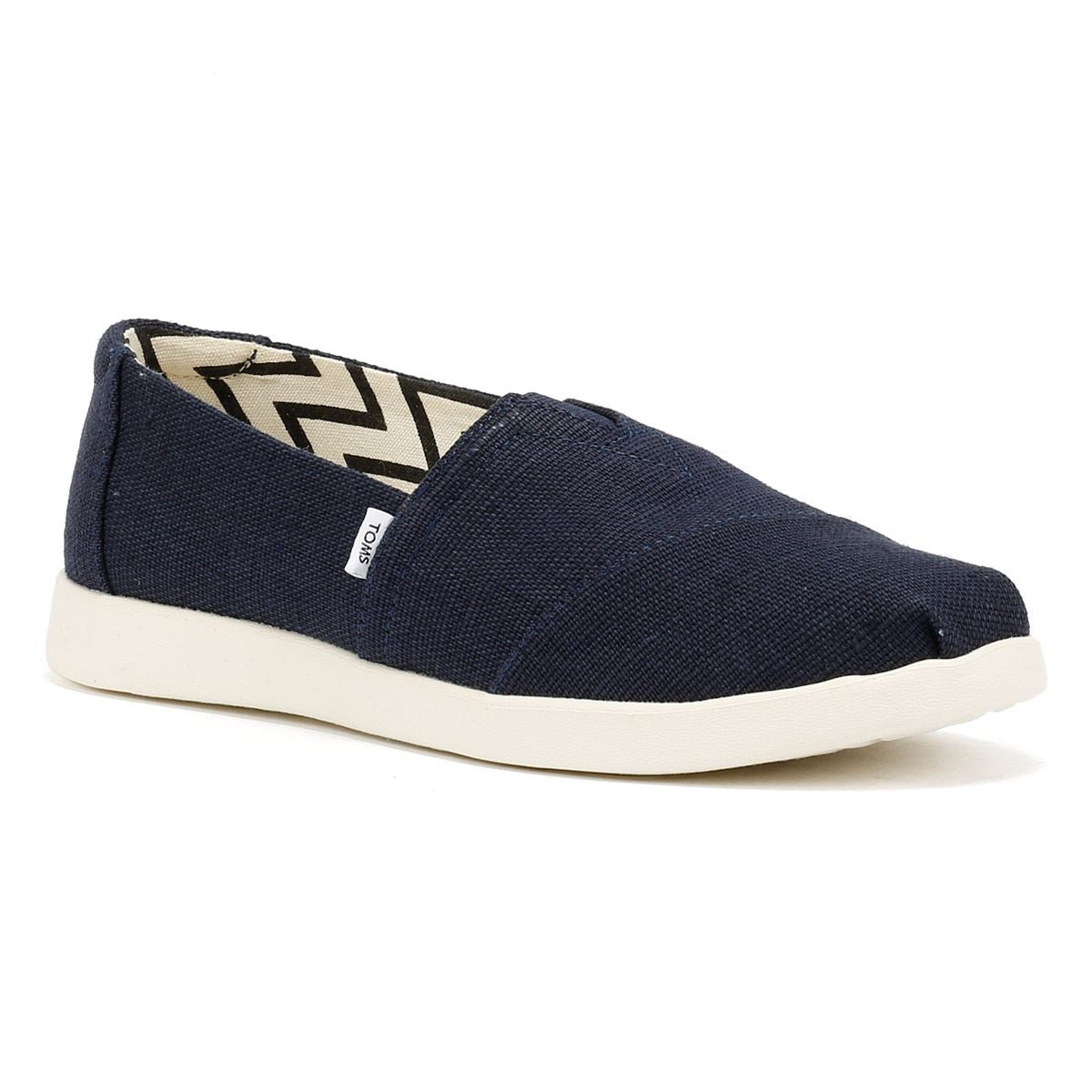 TOMS Alpargata Plus Heritage Canvas Women's Navy Espadrilles