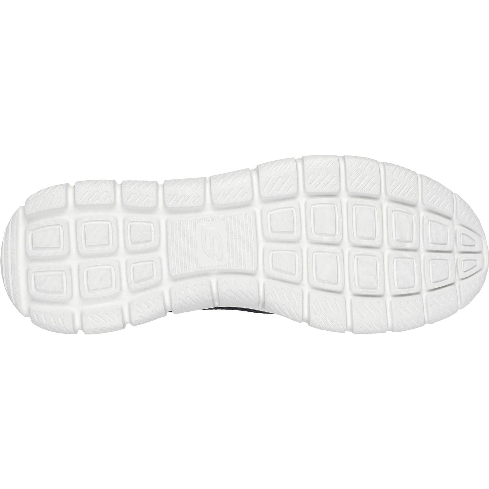 Skechers Track Glendor Synthetic Men's Navy/Lime Trainers