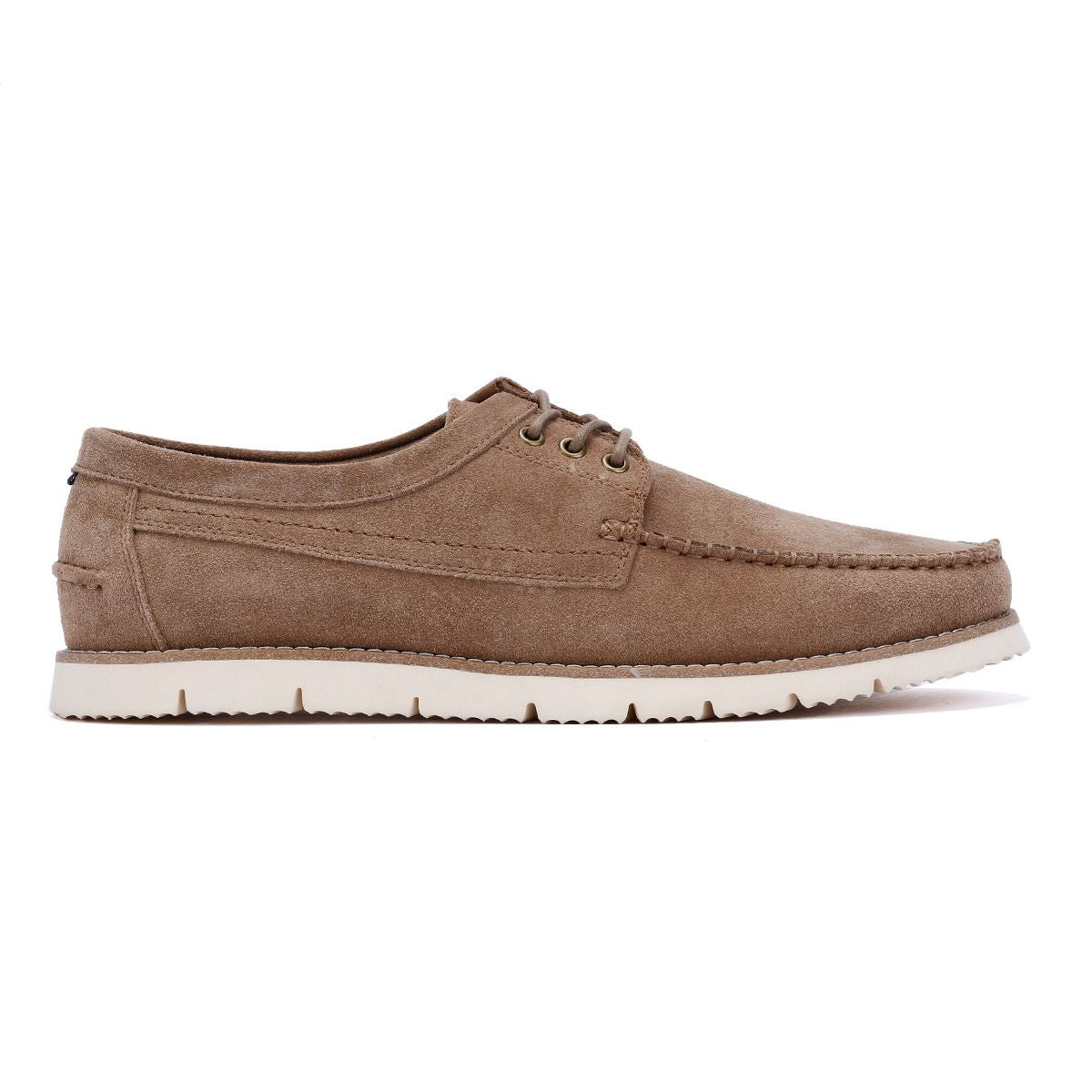 Ben Sherman Soho Suede Men's Stone Lace-Up Shoes