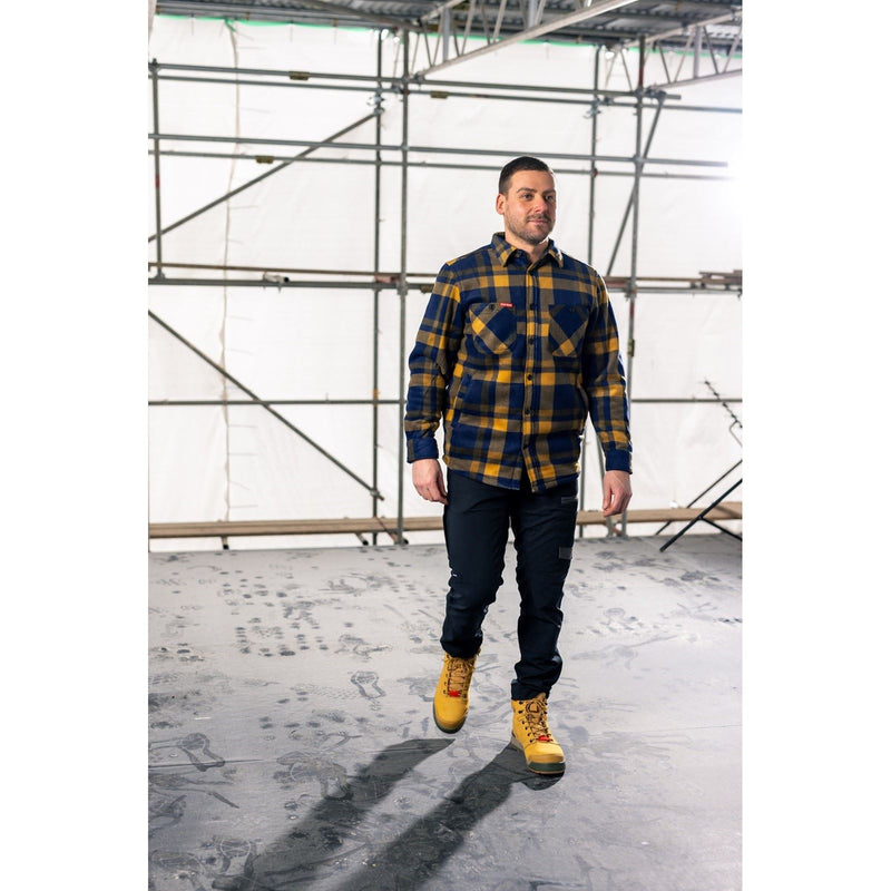 Hard Yakka Sherpa Men's Brown Fleece Jacket