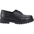 Hush Puppies Lucy Leather Junior Black Shoes