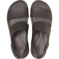 Crocs Brooklyn Low Wedge Synthetic Women's Black Sandals