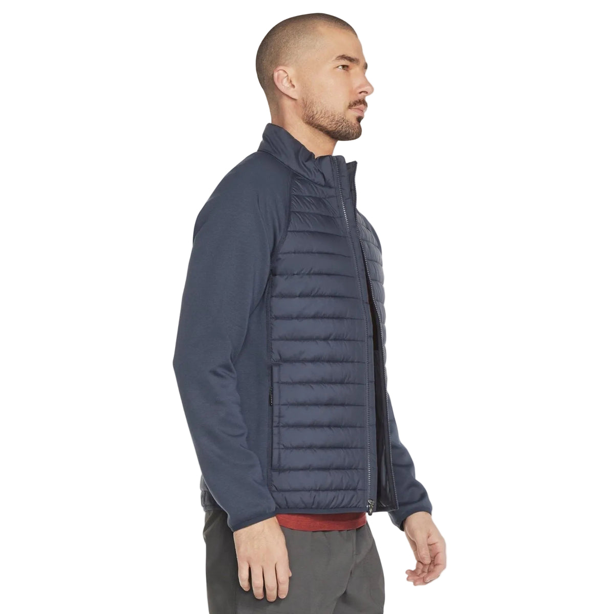 Skechers Go Shield Hybrid 2.0 Men's Blue Jacket
