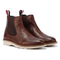 Ben Sherman Hampton Leather Men's Burgundy Chelsea Boots