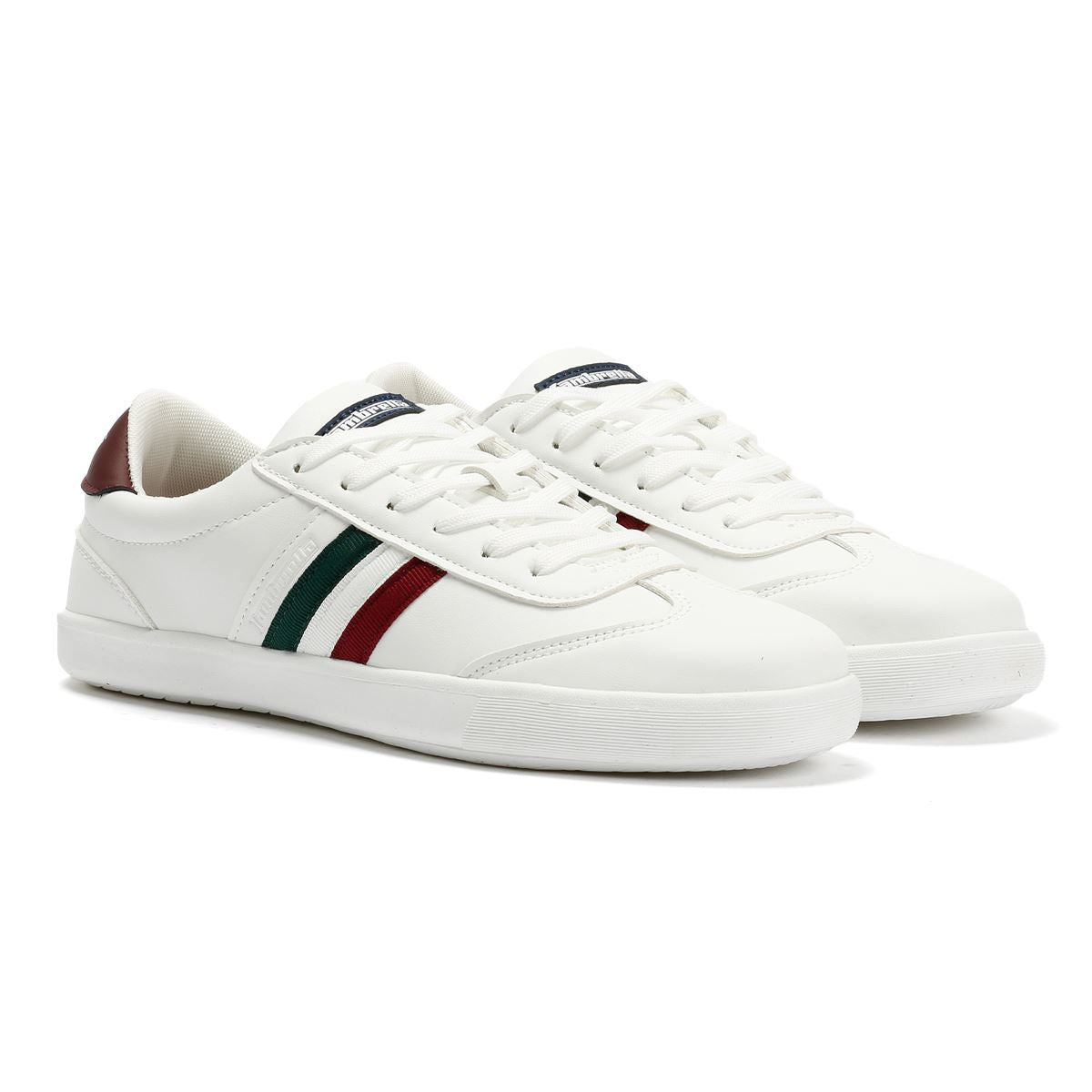 Lambretta Vulkan Men's White Italian Trainers