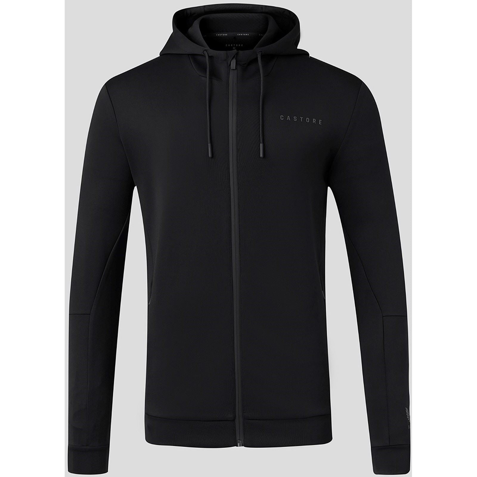 Castore Flex Full Zip Men's Black Hooded Sweatshirt