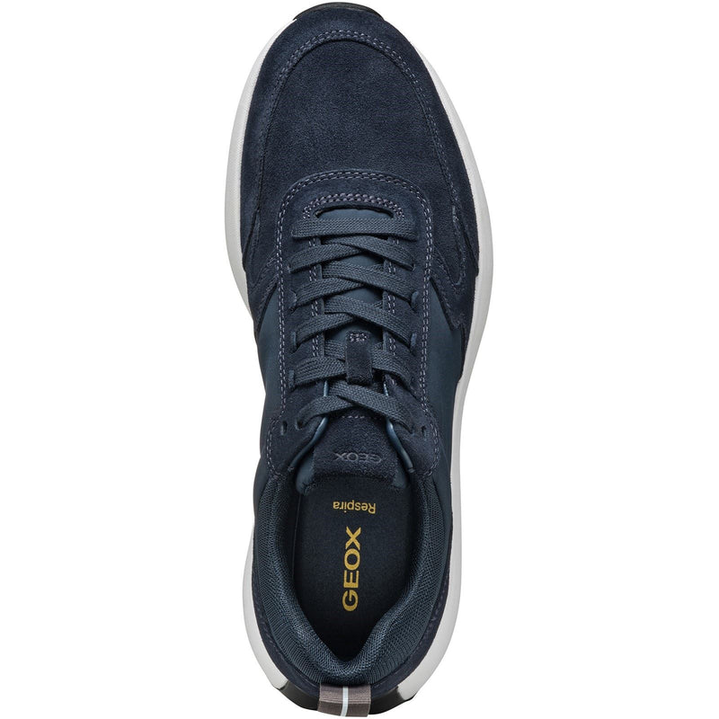 Geox U VOLPIANO Leather Men's Navy Trainers