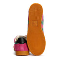Gola Elan Glitz Suede Women's Fuchsia/Emerald/Black Trainers