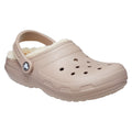 Crocs 203591 CLASSIC LINED UNI Synthetic Mushroom/Bone Clogs