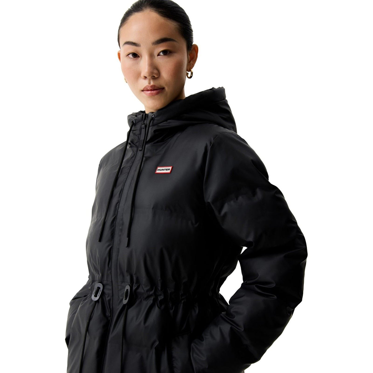 Hunter Lemhi Puffer Jacket Women's Black Puffer Jackets