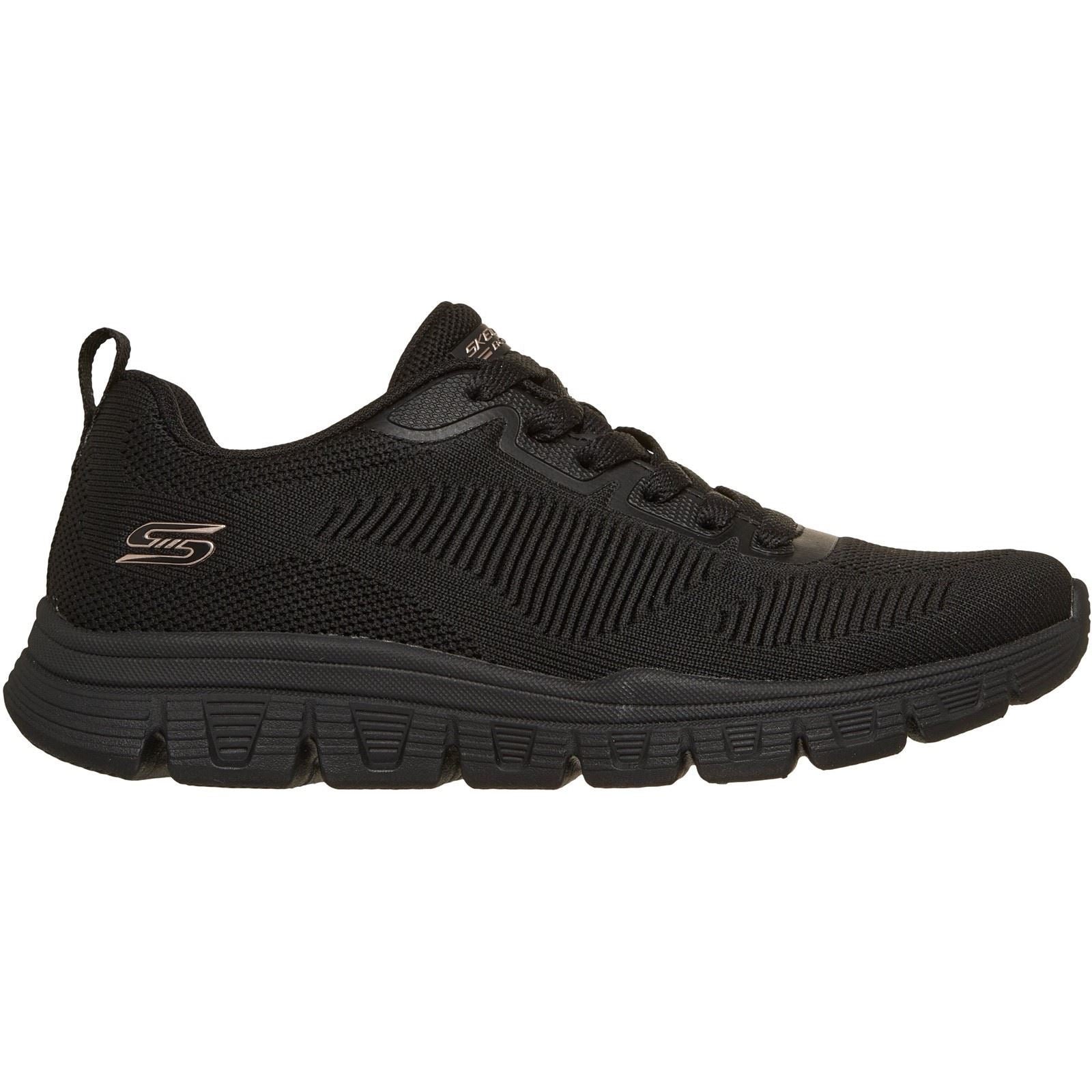 Skechers BOBS B Lite Textile Women's Black Trainers
