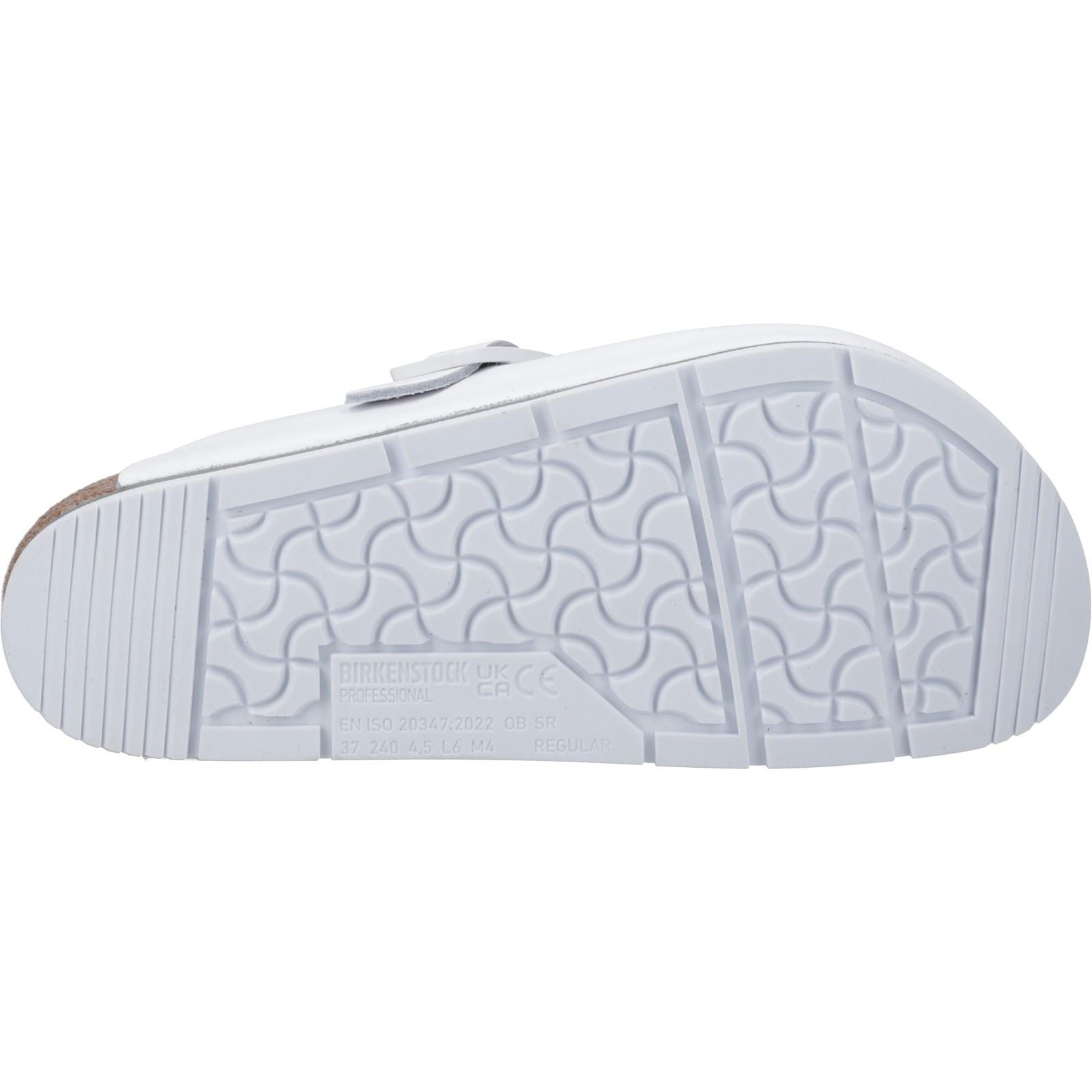Birkenstock Boston Pro Leather Women's White Clogs
