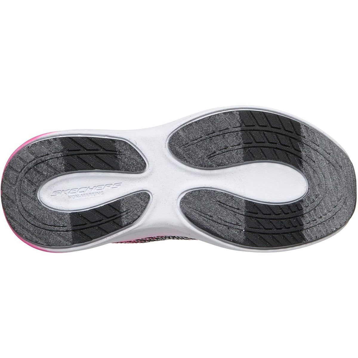 Skechers Elite Sport Pulse Kids Black/Hot Pink Trainers
