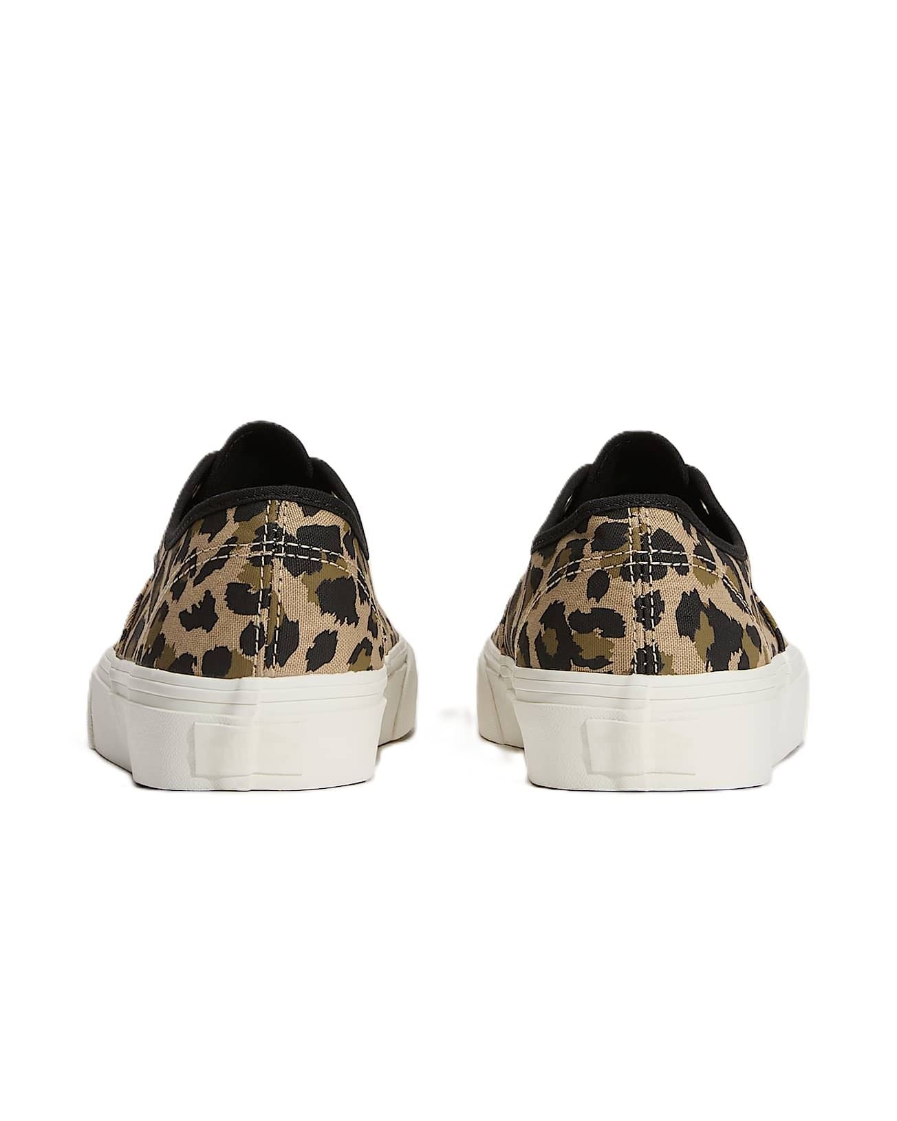 Vans Authentic Canvas Women's Leopard Black/Insense Trainers