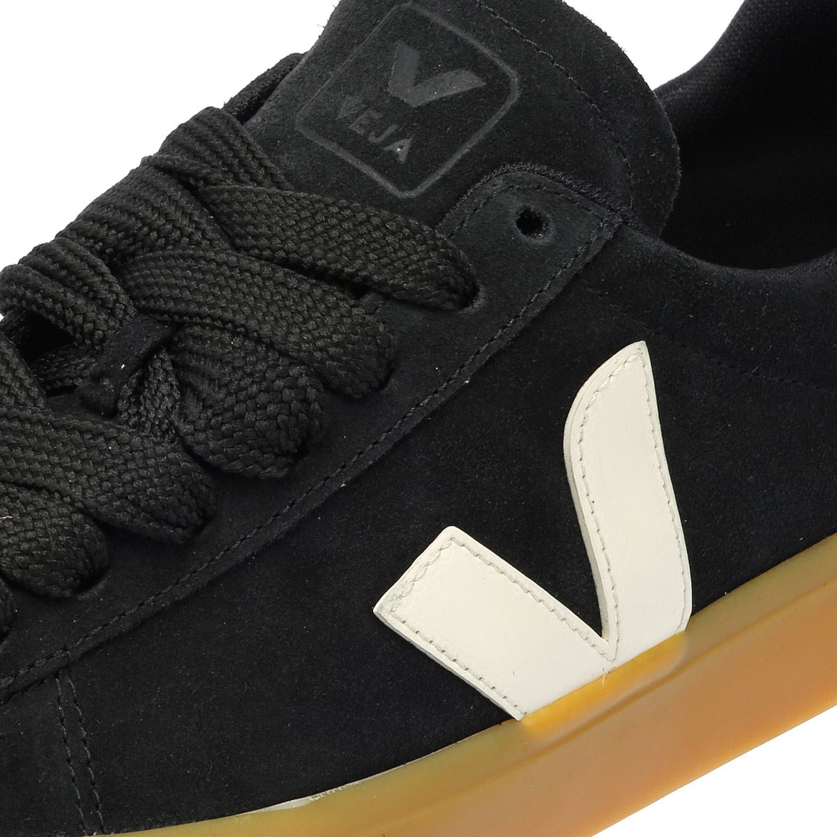 Veja Campo Suede Women's Black / Pierre Trainers