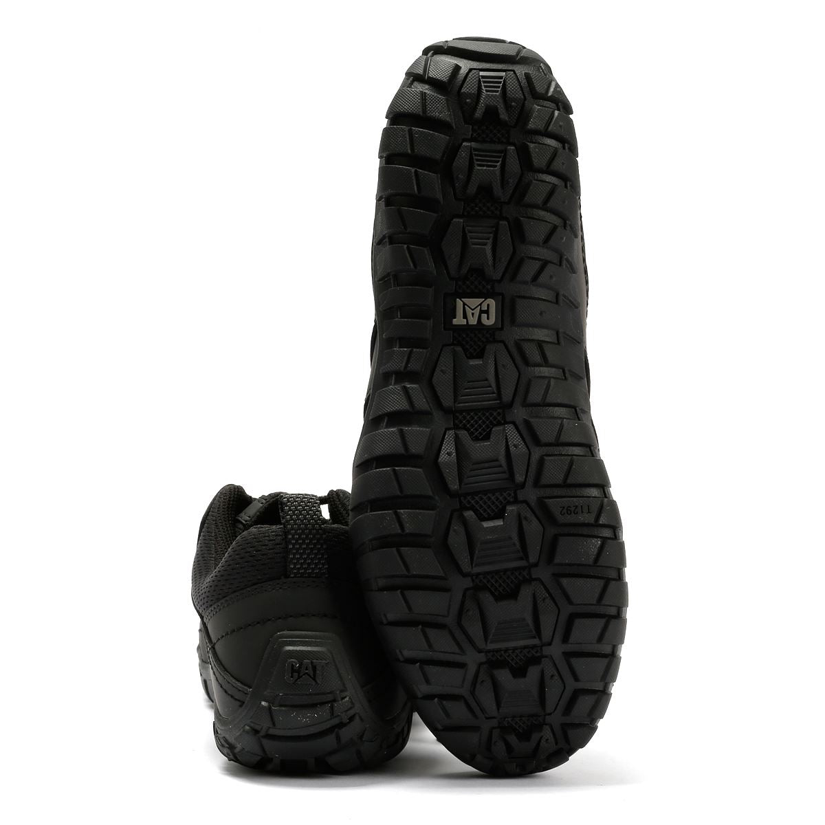 Caterpillar Instruct Suede Men's Black Lace-Up Shoes