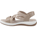Hush Puppies Susanna Leather Women's Taupe Sandals