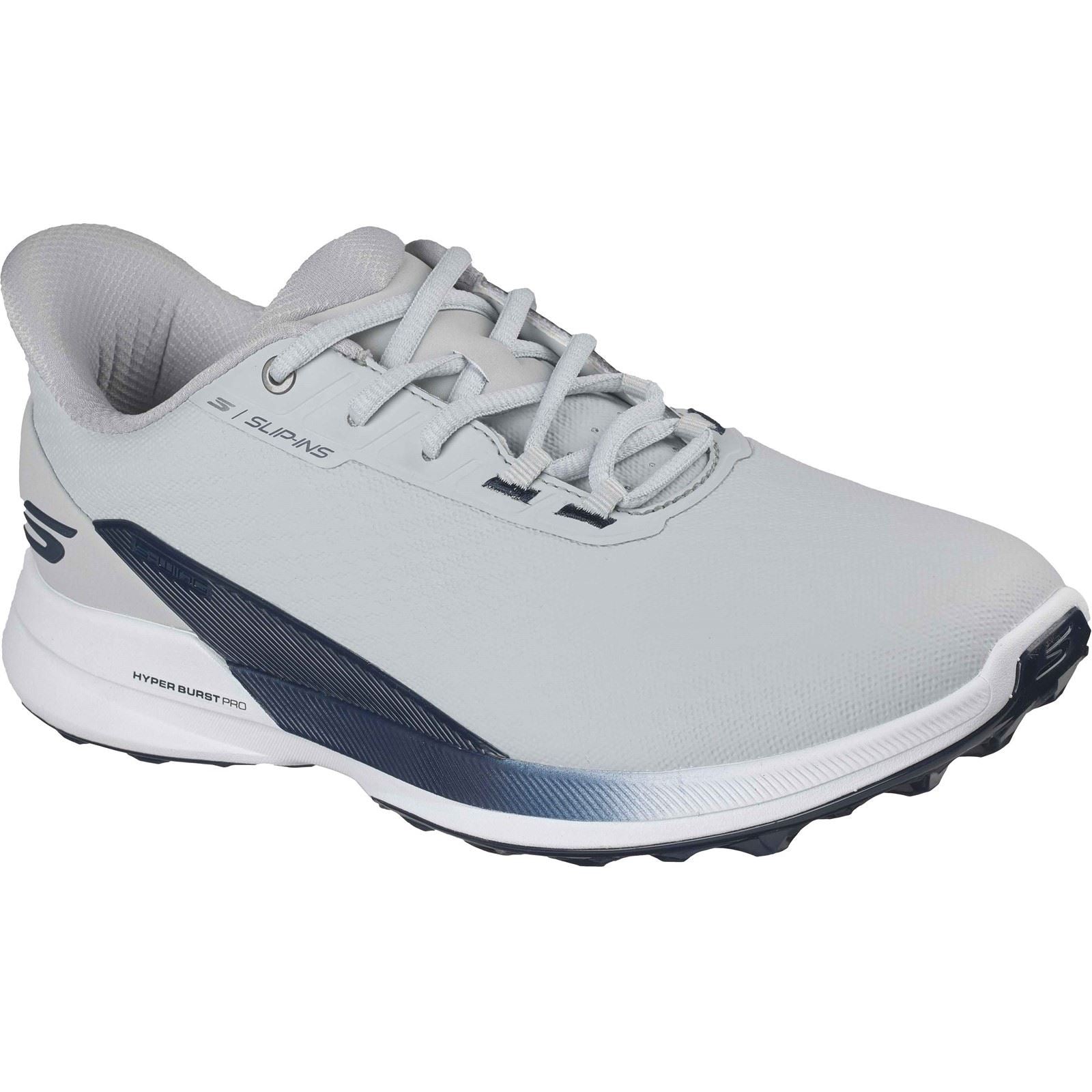 Skechers Skechers Pure Slip Ins Men's Grey/Navy Golf Shoes