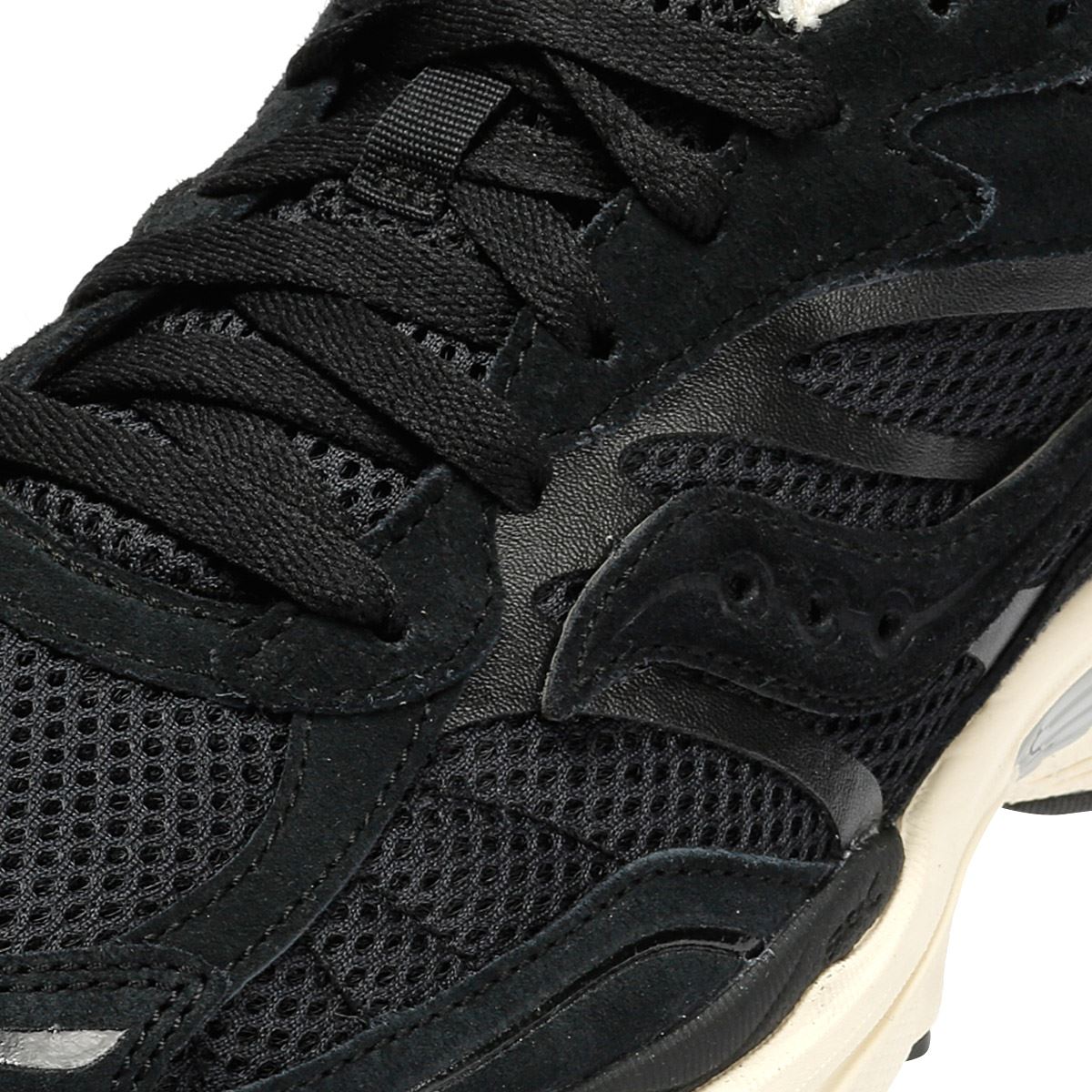 Saucony ProGrid Omni 9 Black/Cream Trainers