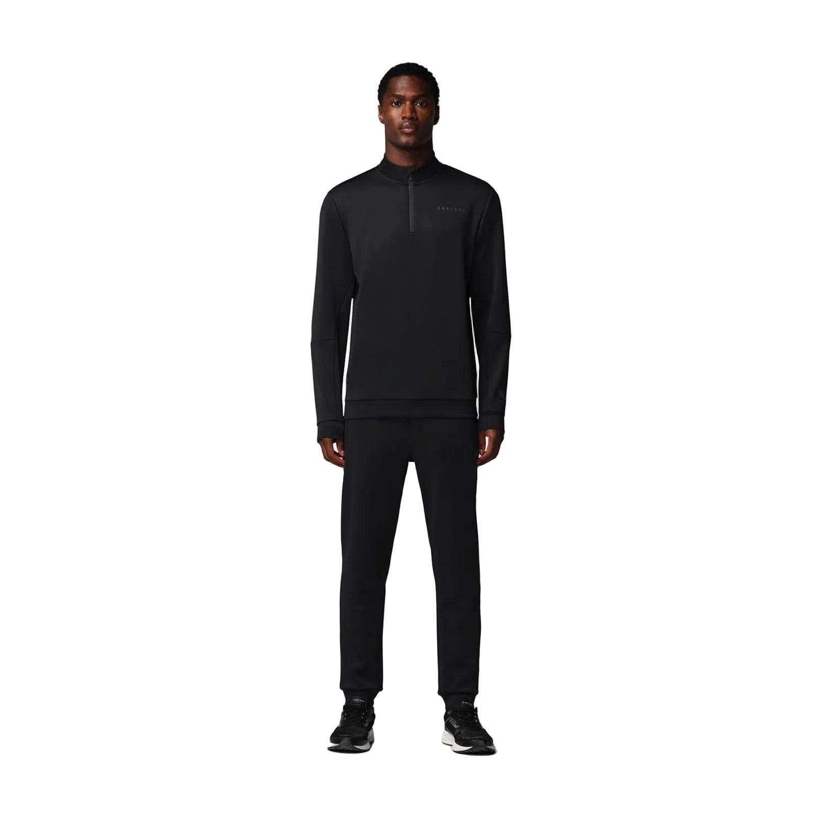 Castore Flex 1/4 Zip Men's Black Sweatshirt