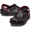 Crocs Classic Graphic Synthetic Black/Multi Clogs