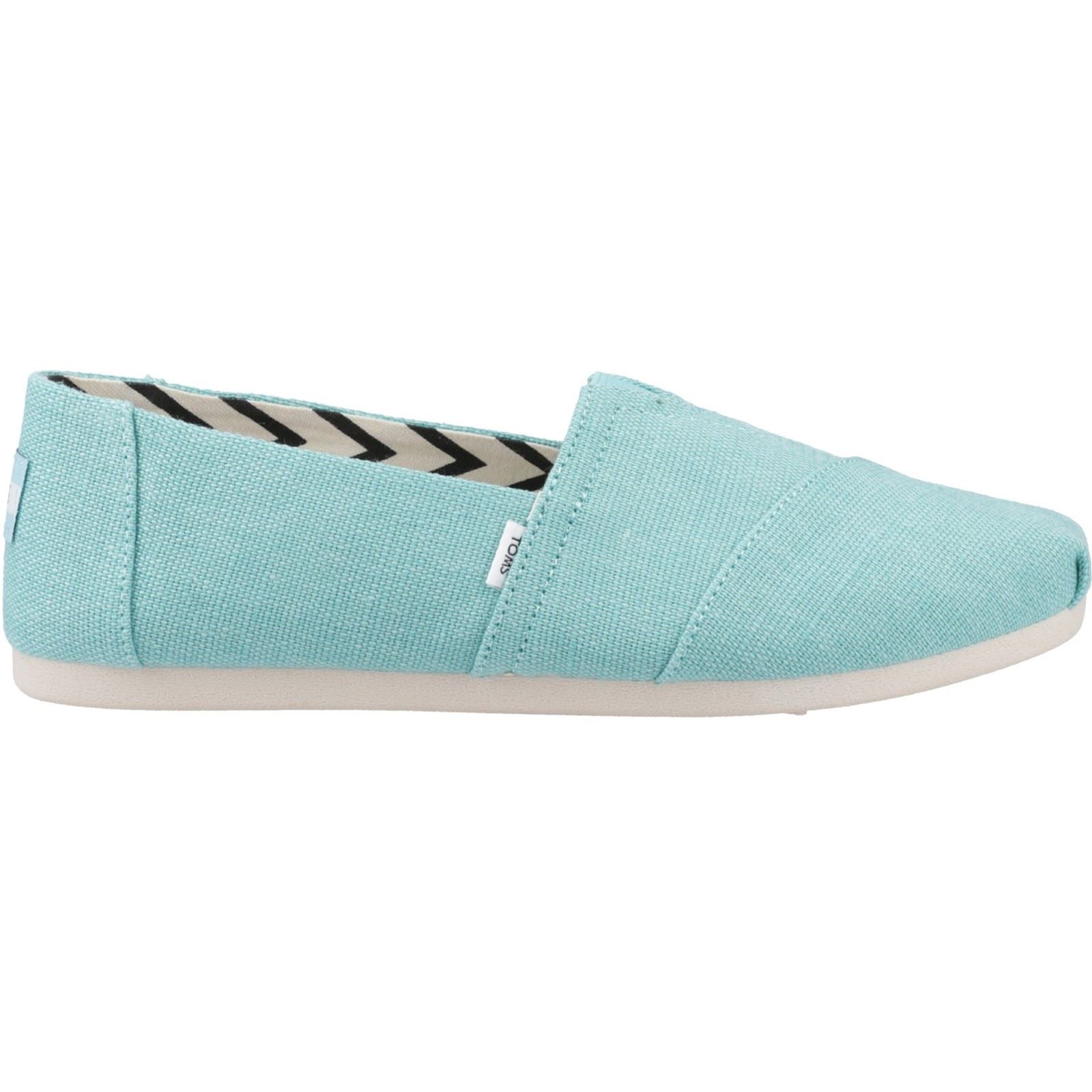 TOMS Alpargata Classic Jute Women's Aqua Espadrilles