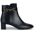 Geox D Pheby Leather Women's Black Boots