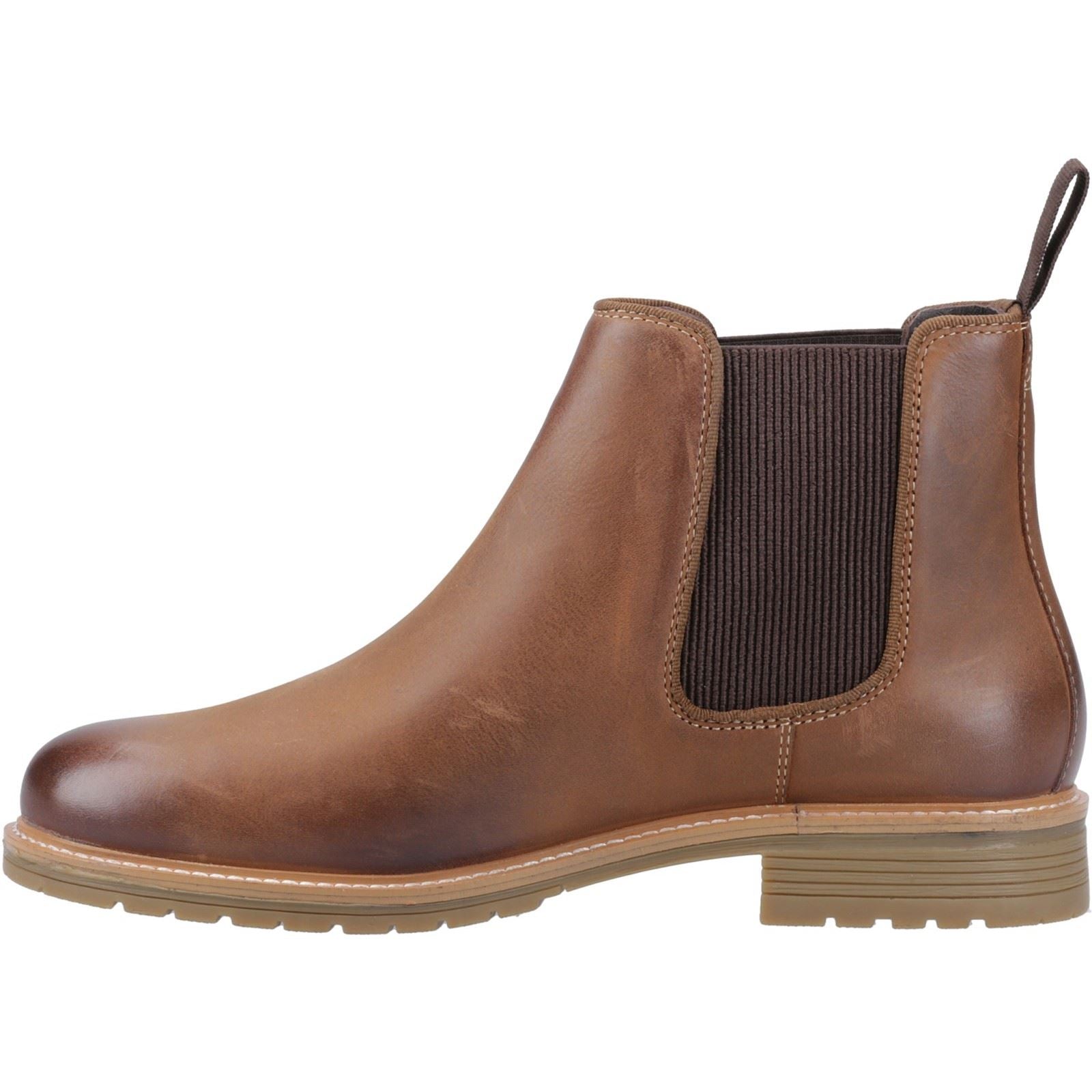 Hunter Jura Leather Men's Dark Tan Boots