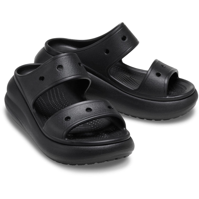 Crocs Classic Crush Synthetic Women's Black Clogs