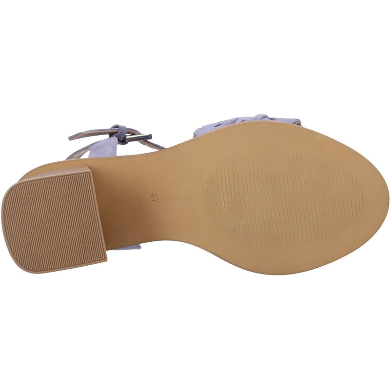 Hush Puppies Lacie Suede Women's Blue Sandals