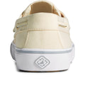 Sperry Bahama Ii Synthetic Men's Ivory Lace-Up Shoes