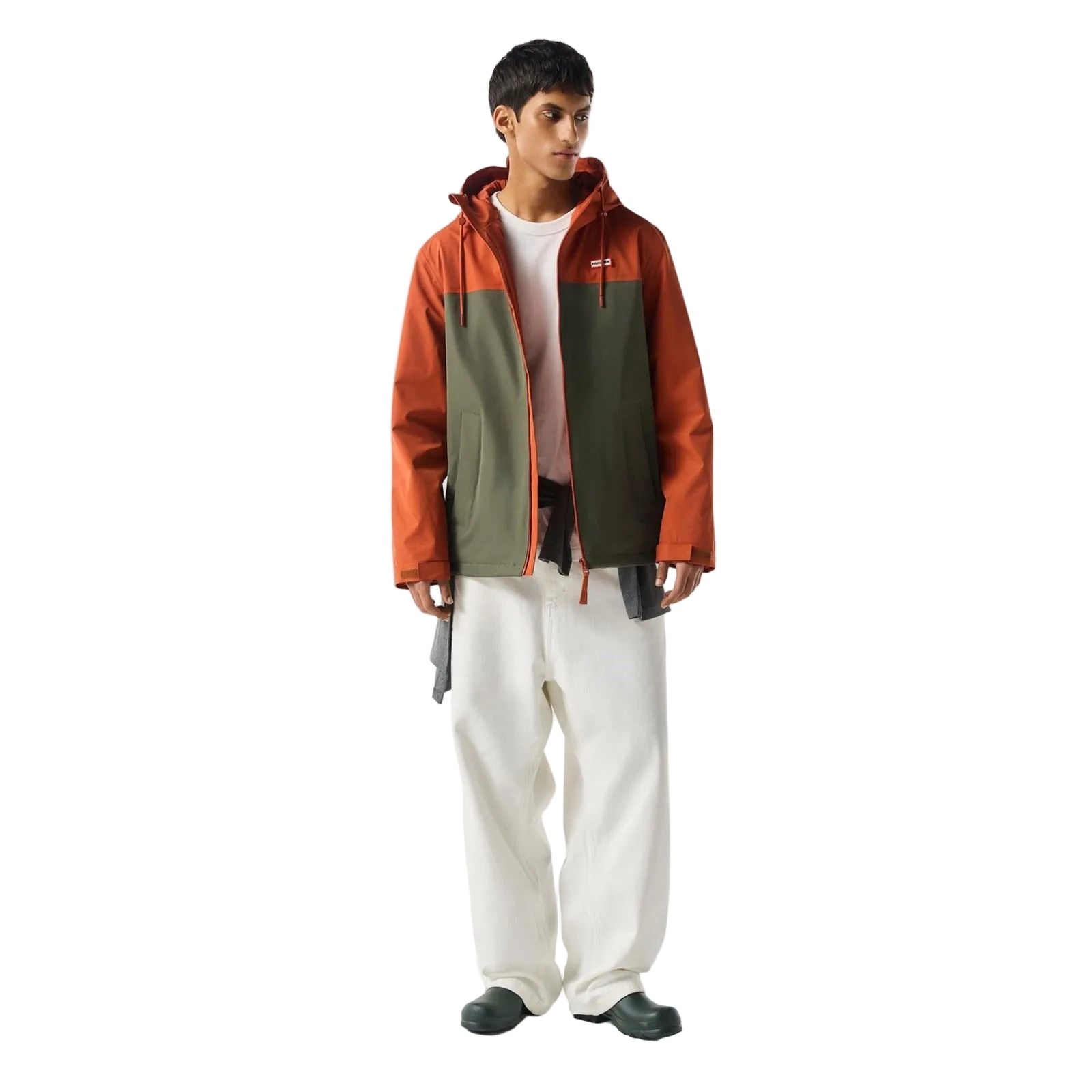 Hunter Original Mens Block Waterproof Men's Red Rain Jacket