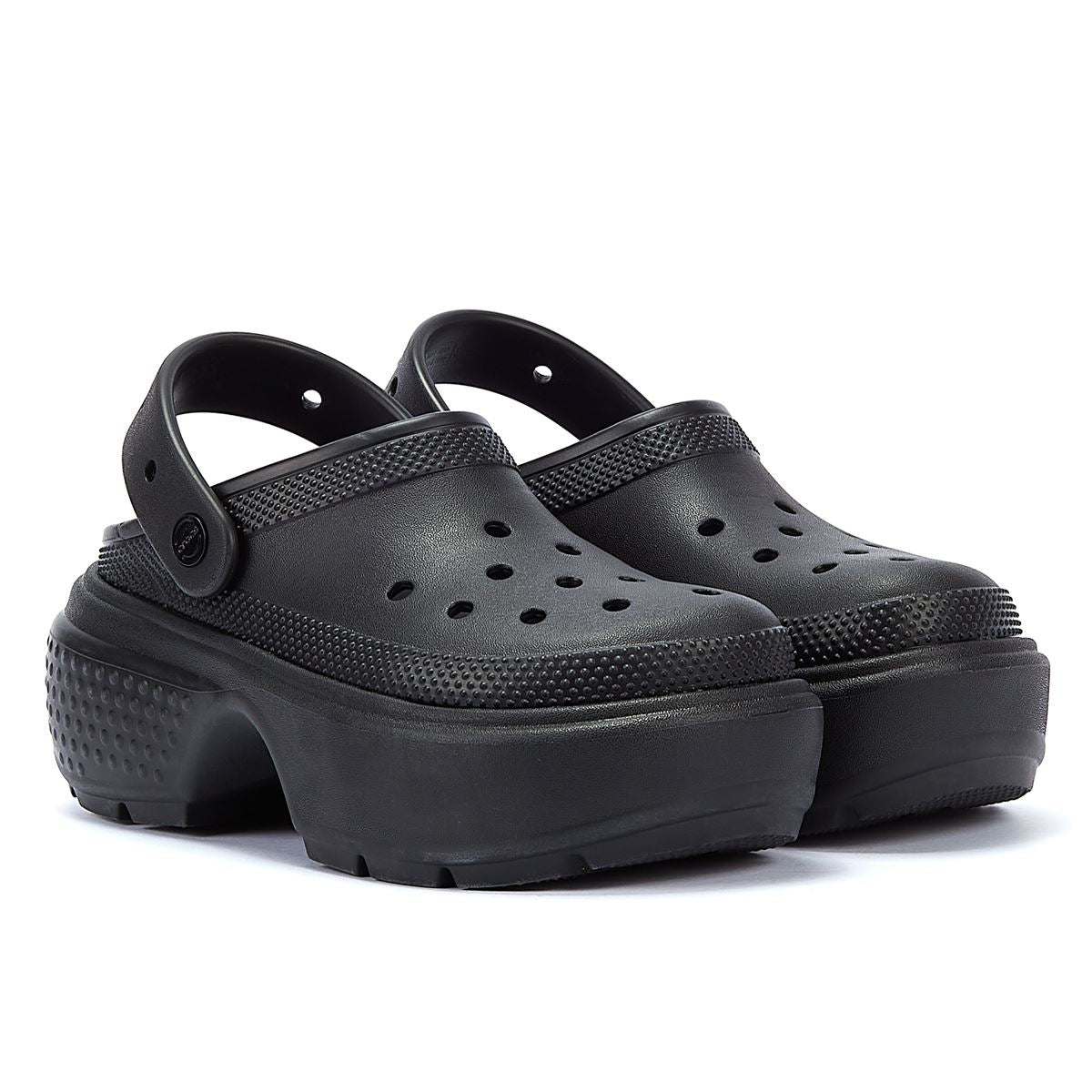 Crocs Stomp Black Clogs