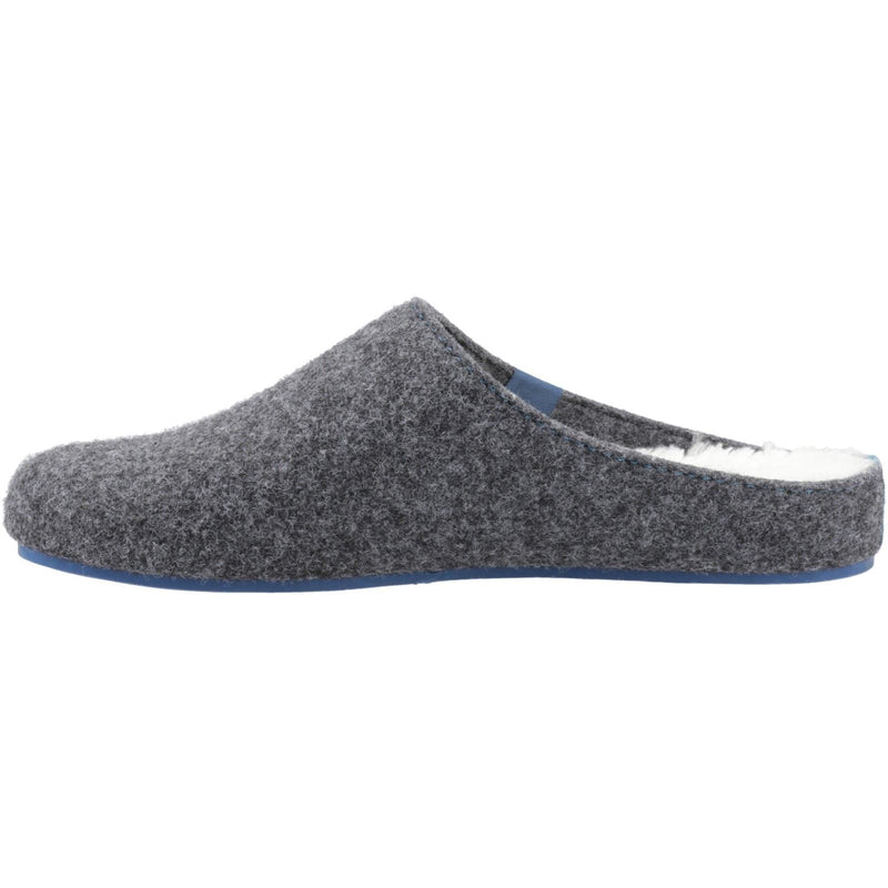 Hush Puppies The Good Slipper 90% Recycled RPET Synthetic Men's Charcoal Slippers