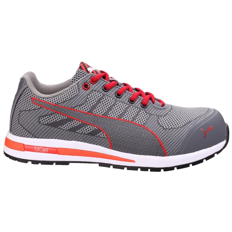 Puma Safety Xelerate Knit Low Textile Grey Safety Trainers
