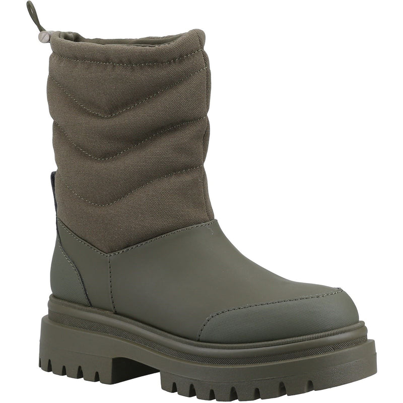 Rocket Dog Dita Textile Women's Olive Boots