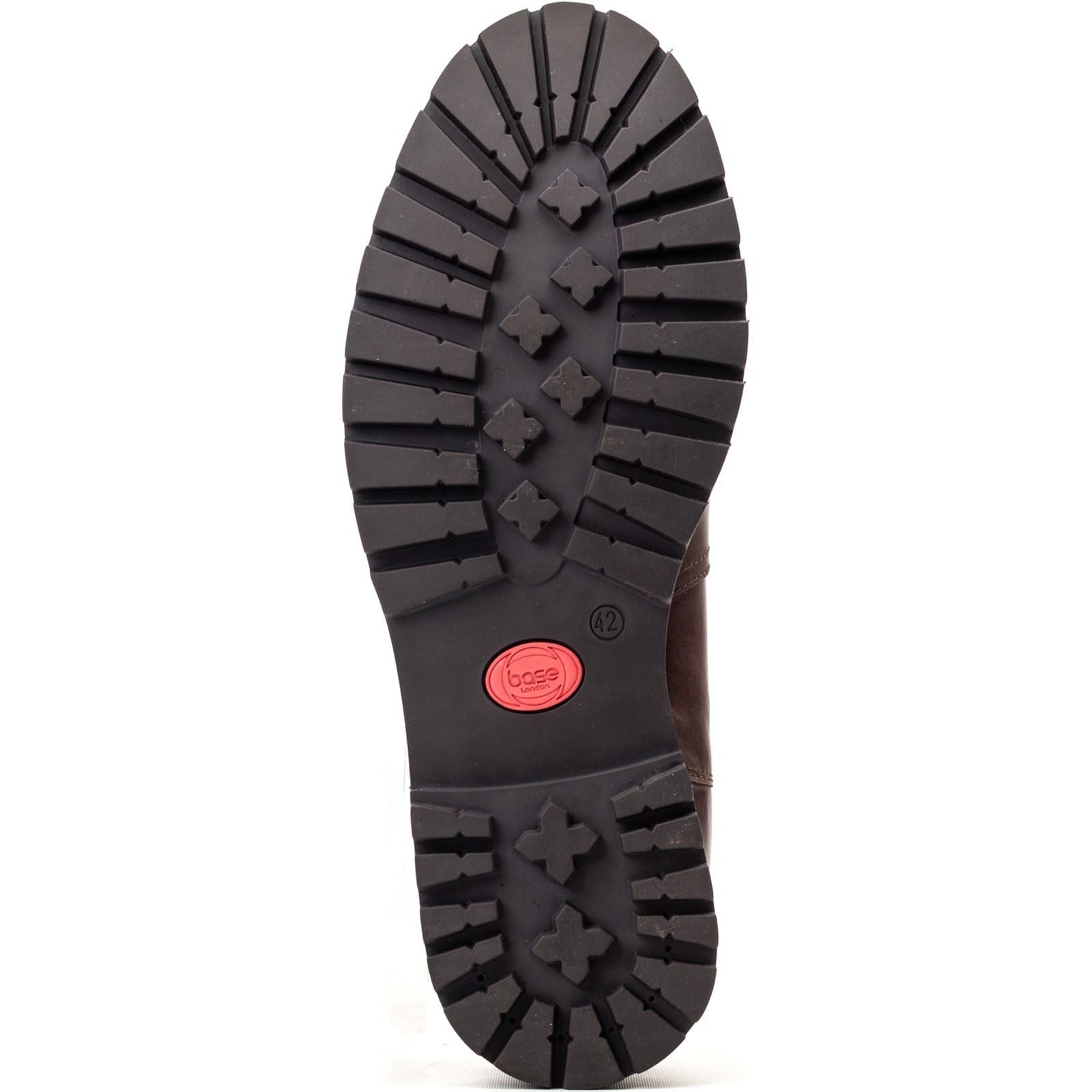 Base London Zinc Leather Men's Brown Boots