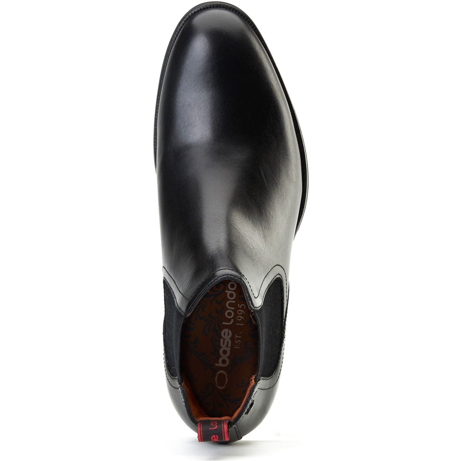 Base London Whittle Leather Men's Black Boots