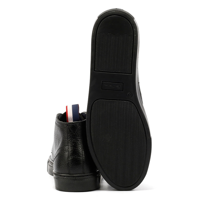 Ben Sherman Parka Leather Men's Black Boots