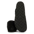 Birkenstock London Shearling Suede Black Shoes