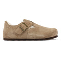 Birkenstock London Shearling Suede Taupe Shoes