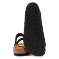 Birkenstock Arizona Birko-Flor Womens Black Regular Sandals