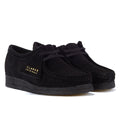 Clarks Originals Wallabee Suede Womens Black Shoes
