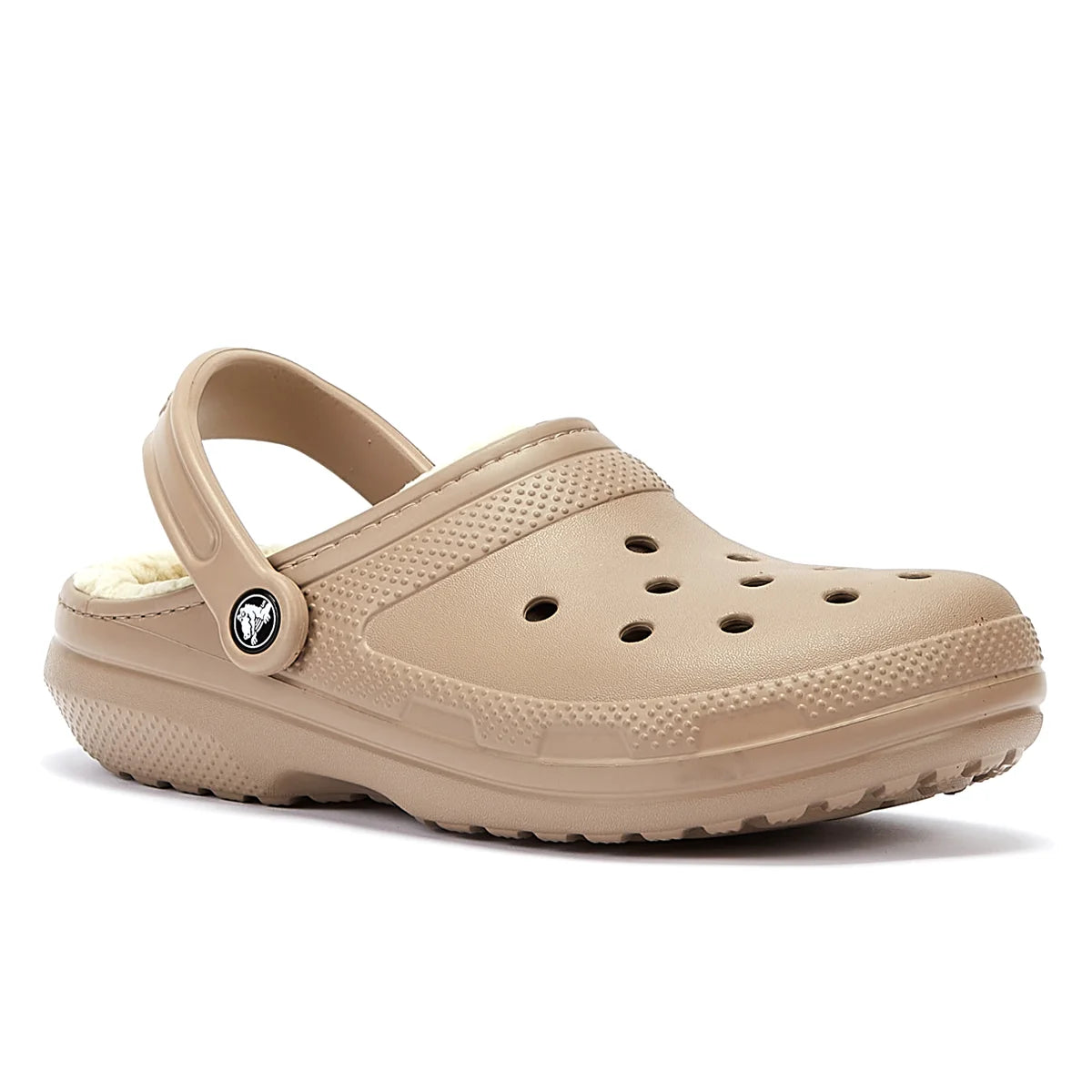 Crocs Classic Lined Clog Mushroom/Bone Mules