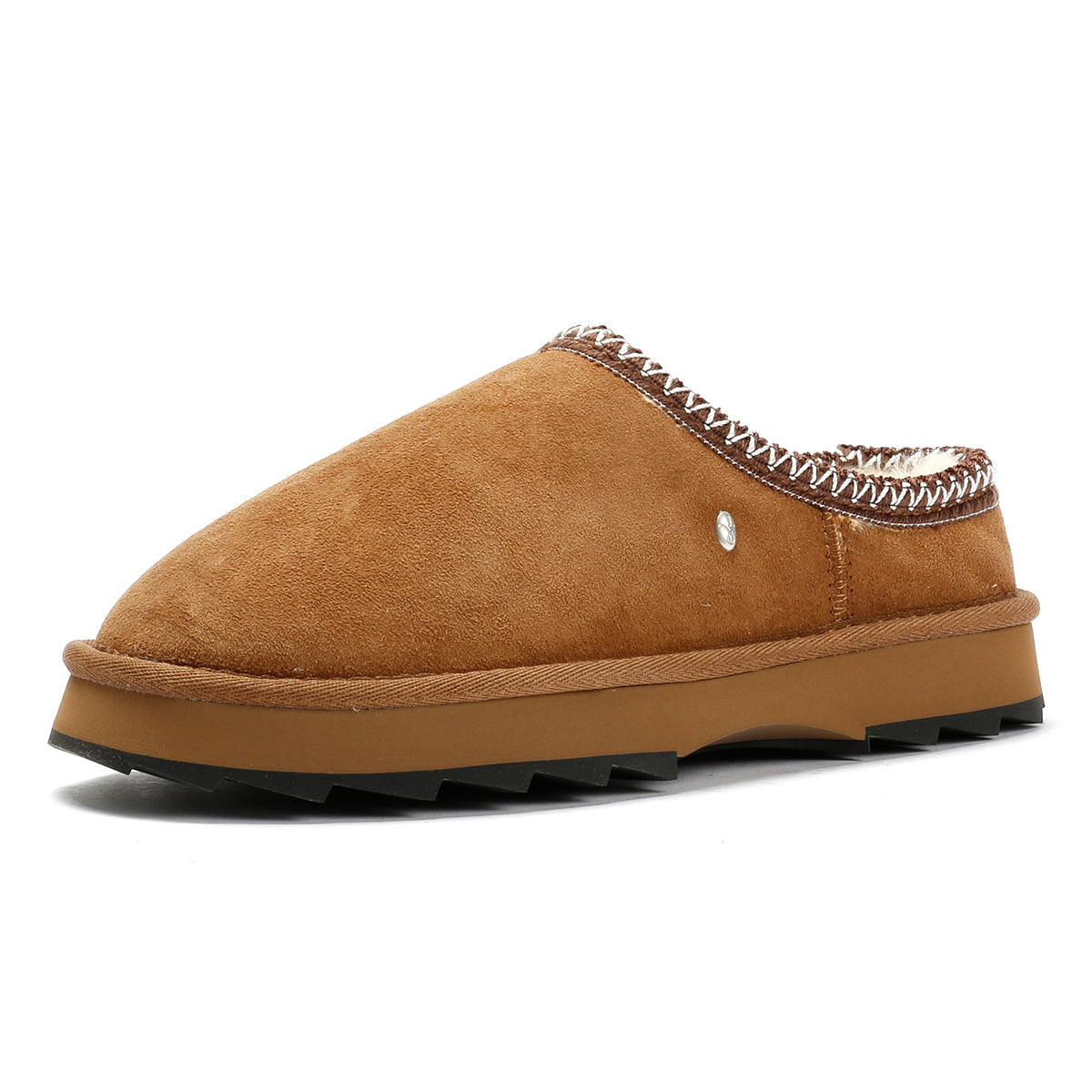 Emu Australia Sharky Scuff Suede Women's Chestnut Slippers