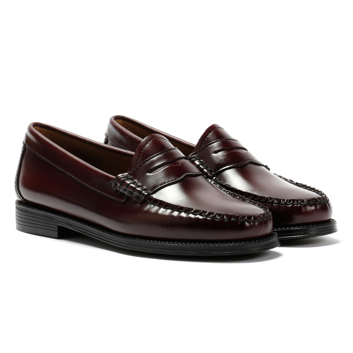 G. H. Bass Weejun II Leather Women's Wine Penny Loafers