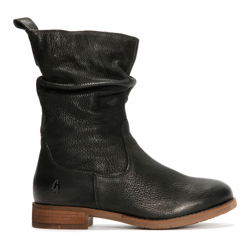 Hush Puppies Emilia Leather Women's Black Boots