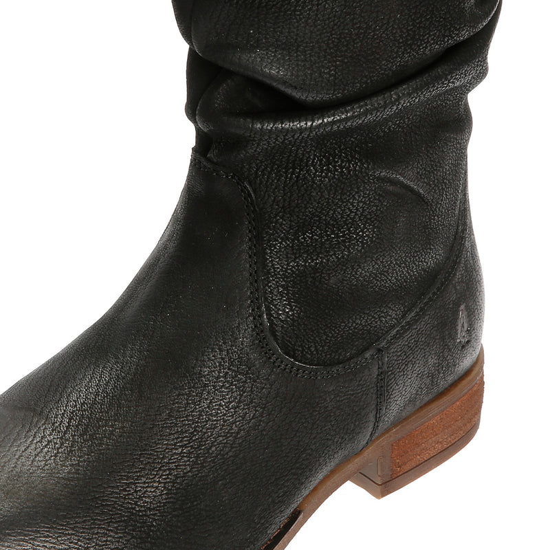 Hush Puppies Emilia Leather Women's Black Boots